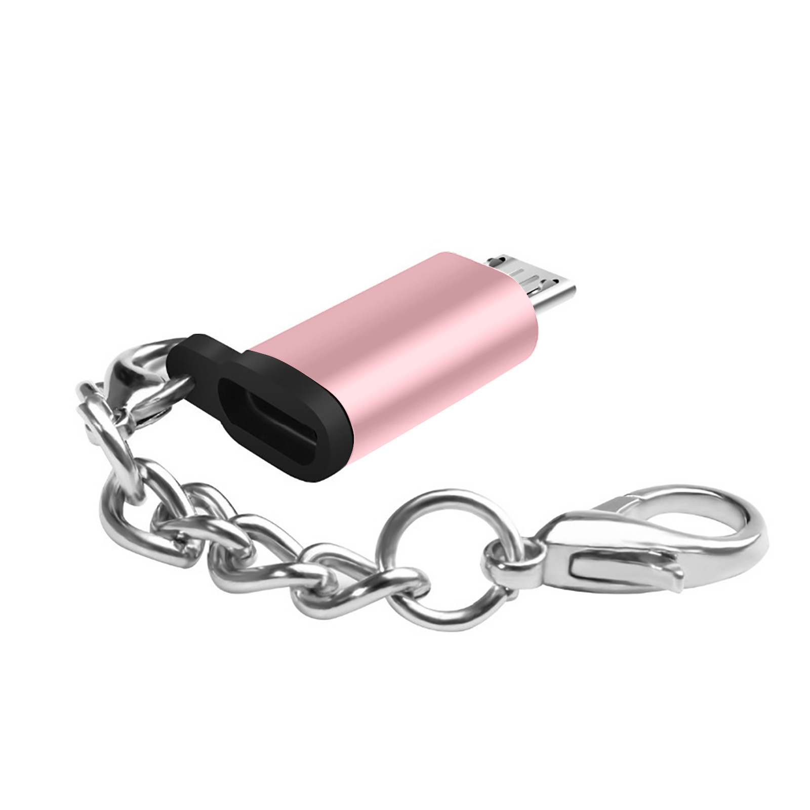 thumbnail image 2 of Adaptador USB C a Micro USB Tipo C Hembra a Micro USB Macho Conector de carga Suppert Datos Sincronización Cargador Convertidor de energía Puerto de carga, 2 of 2